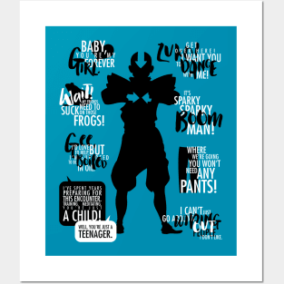 ATLA: Aang Quotes Posters and Art